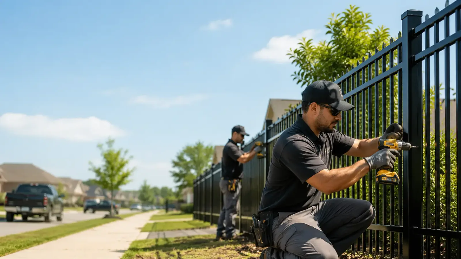 Metal Fence Installation in Burnett, WI